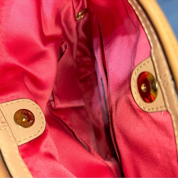 COACH Bonnie Leather Foldover Shoulder Tote Bag 13388 - Picture 5 of 7